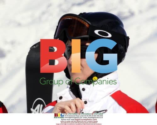 HRH Prince Edward and Sophie Rhys-Jones on Swiss Holiday