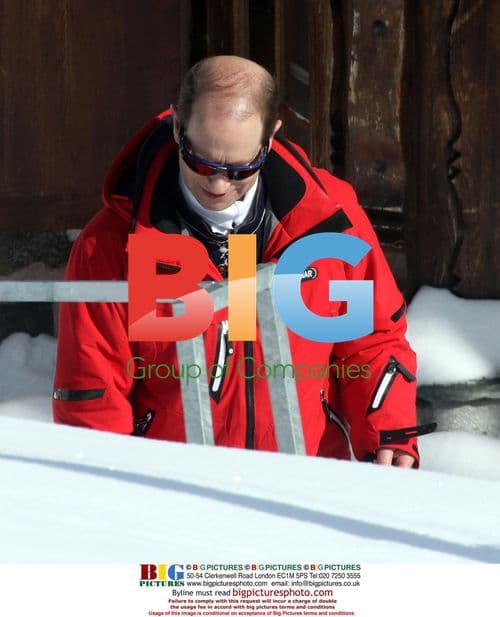 Prince Edward & Sophie on Swiss Ski Trip