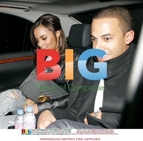 Marvin Humes and Rochelle Wiseman Leave The Ivy