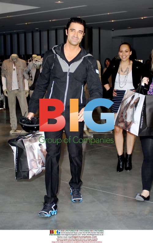 Gilles Marini at Armani Exchange Store Opening