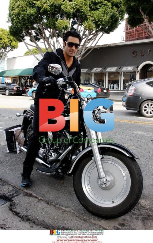 Gilles Marini at Armani Exchange Opening