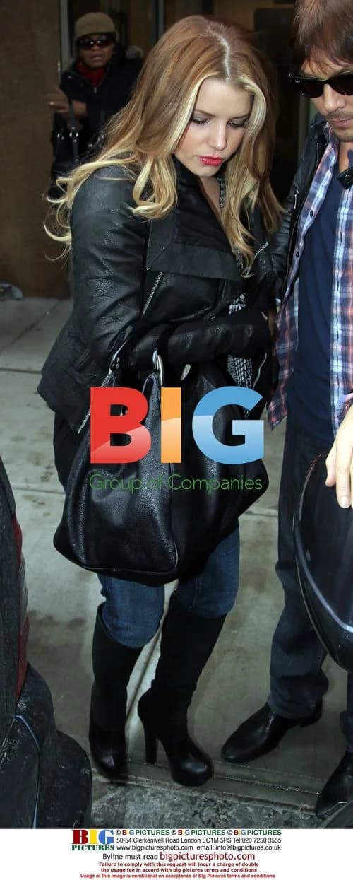 Jessica Simpson and Ken Paves in NYC