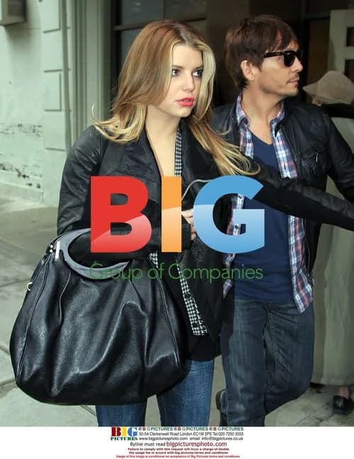 Jessica Simpson and Ken Paves in NYC