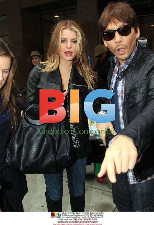 Jessica Simpson and Ken Paves Lunch in NYC