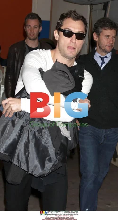 Jude Law at 'Live With Regis & Kelly'