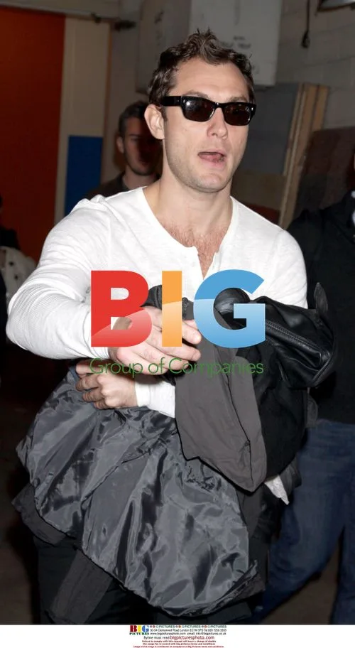 Jude Law at ABC Studios in NYC