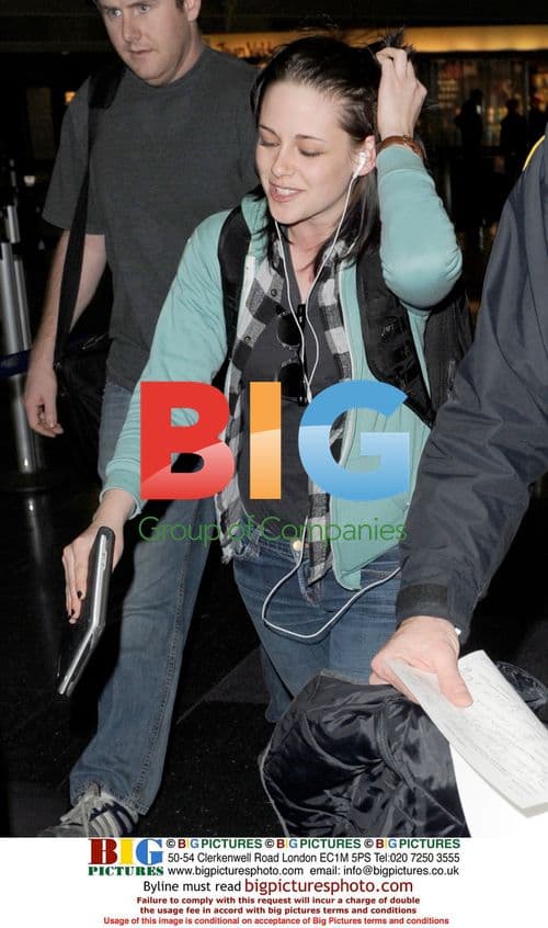Kristen Stewart at JFK Airport