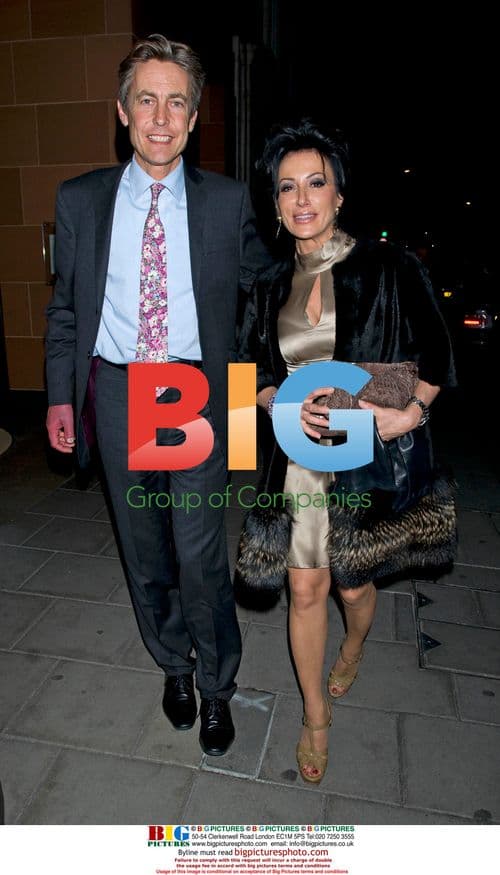 Ben Bradshaw MP and Nancy Dell'Olio in London