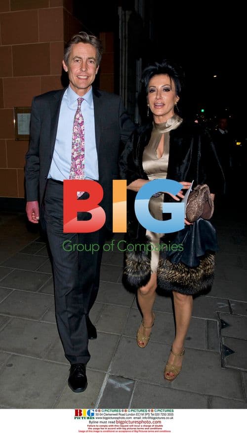 Ben Bradshaw and Nancy Dell'Olio at London Restaurant