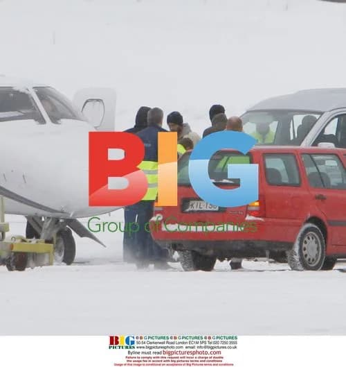 David Beckham Leaves Turku After Surgery