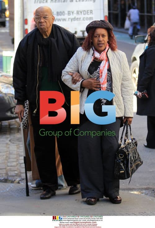 Geoffrey Holder and CCH Pounder in Soho, NYC