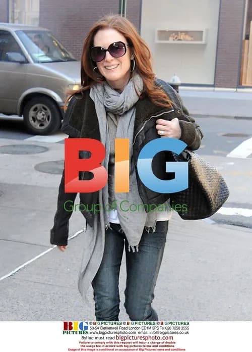 Julianne Moore Spotted in NYC