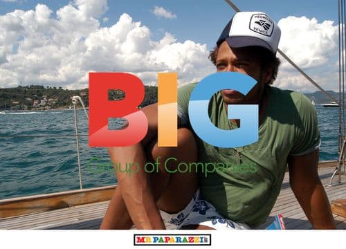 Actor Gary Dourdan on Boat in Italy