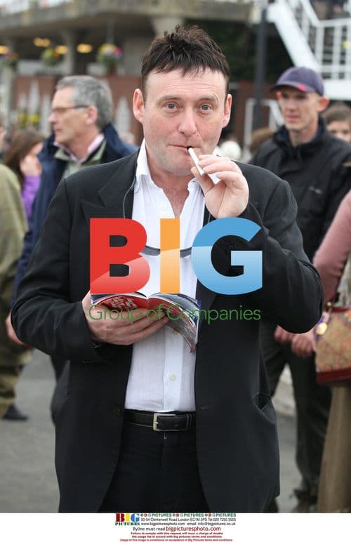 Jimmy White at Cheltenham Festival Ladies Day