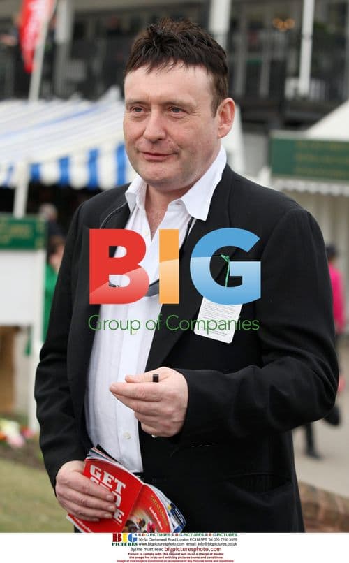 Jimmy White Arriving at Cheltenham Festival Ladies Day