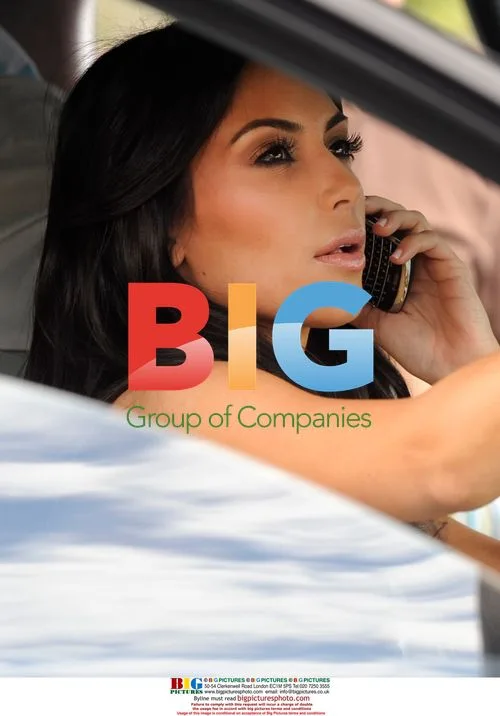 Kim and Kourtney Kardashian leaving furniture store