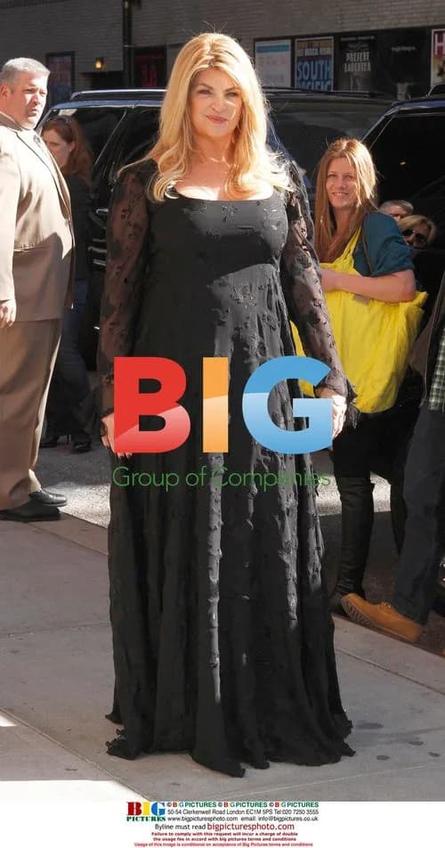 Kirstie Alley at 'The Late Show' in NYC