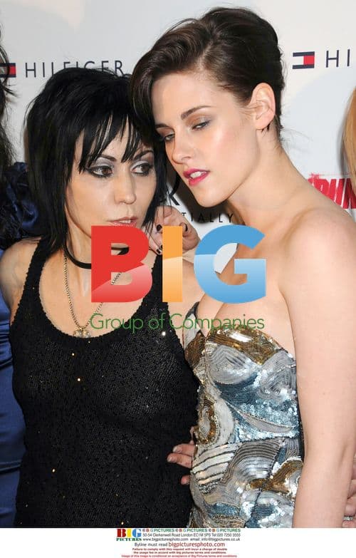 Joan Jett and Kristen Stewart at 'The Runaways' Premiere