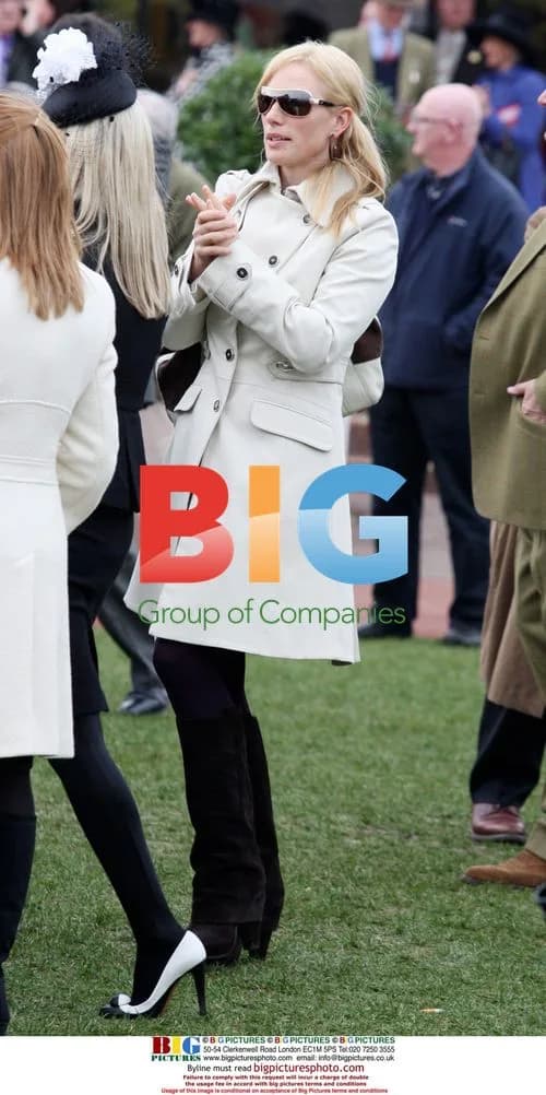 Zara Phillips at Cheltenham Festival Ladies Day