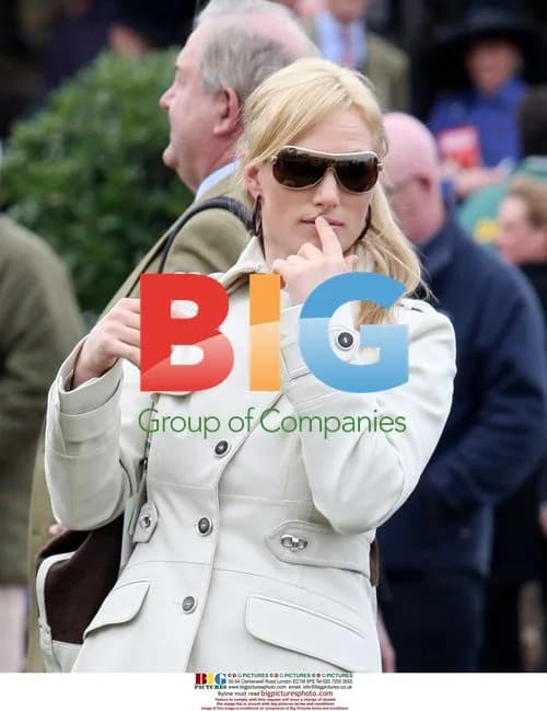 Zara Phillips at Cheltenham Festival Ladies Day