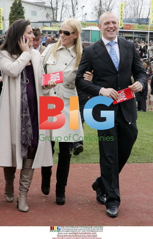 Zara Phillips at Cheltenham Festival Ladies Day
