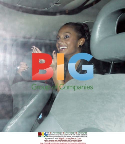 Alesha Dixon Leaving Amica Nightclub