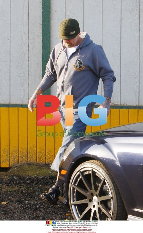 Jesse James Dropping Kids Off at School