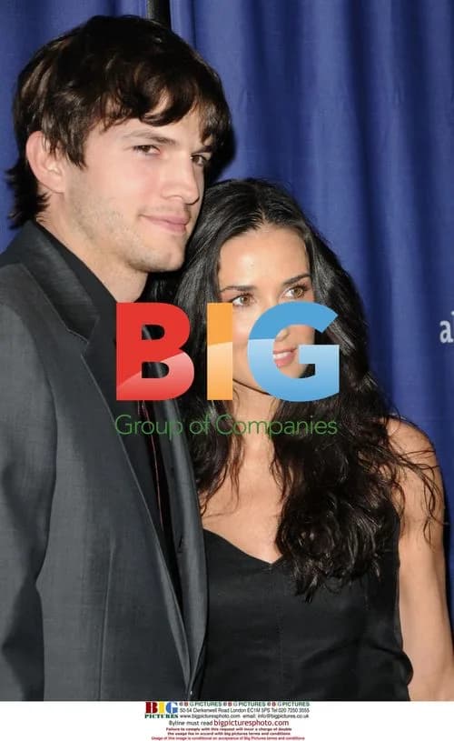 Ashton Kutcher and Demi Moore at Awards Dinner