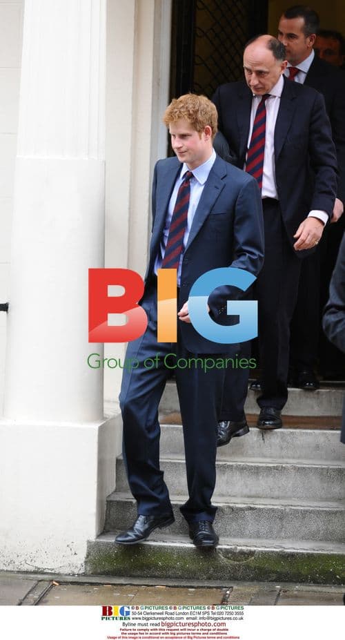 Prince Harry Leaving Raffles Club