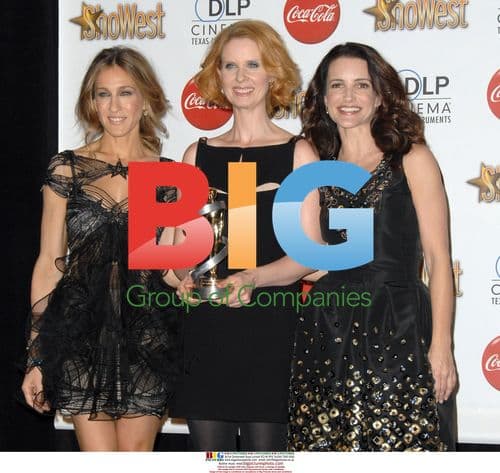 SJP, Nixon, and Davis at ShoWest Awards