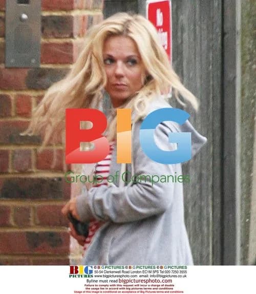 Geri Halliwell Locked Out of Home