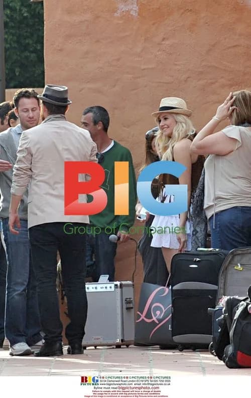 Pixie Lott's LIPSY photoshoot in Spain
