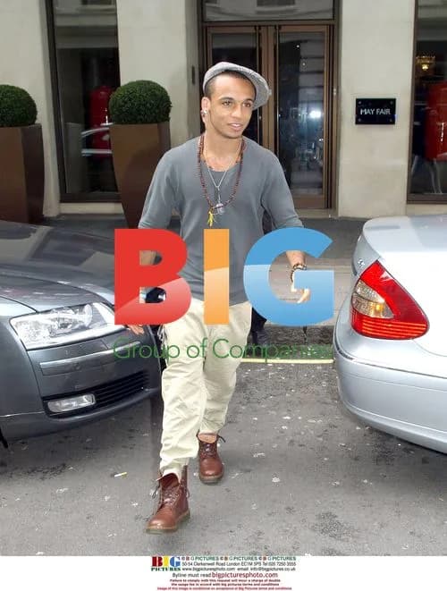 Aston Merrygold of JLS at Rochelle Wiseman's 21st