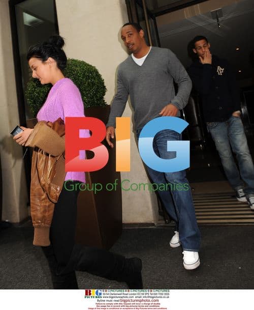 Paul Ince Leaving Mayfair Hotel