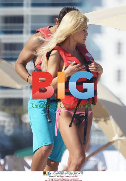Shauna Lamas on Jetski with Boyfriend