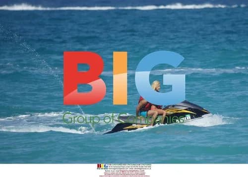 Shauna Lamas and Boyfriend on Jetski