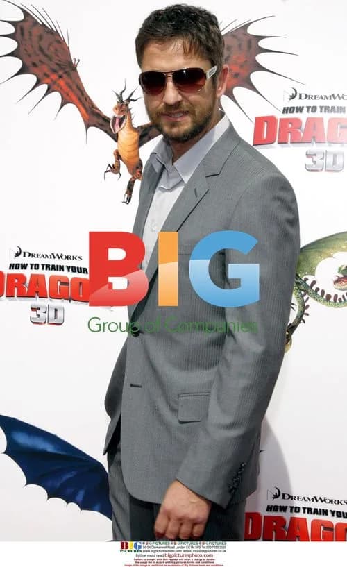 Gerard Butler at How To Train Your Dragon Premiere