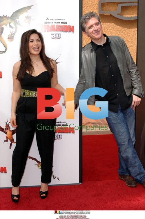 America Ferrera and Craig Ferguson at "How To Train Your Dragon" Premiere