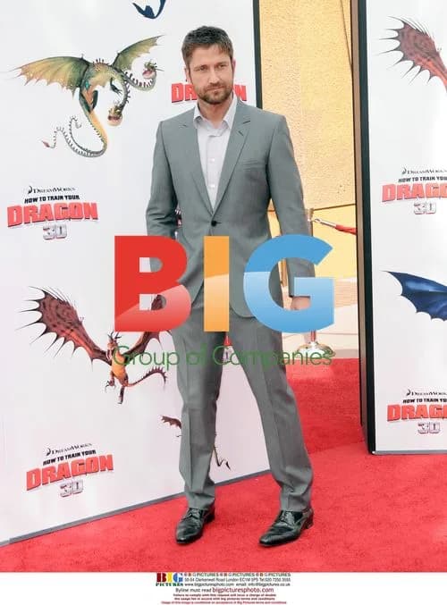 Gerard Butler at 'How to Train Your Dragon' Premiere