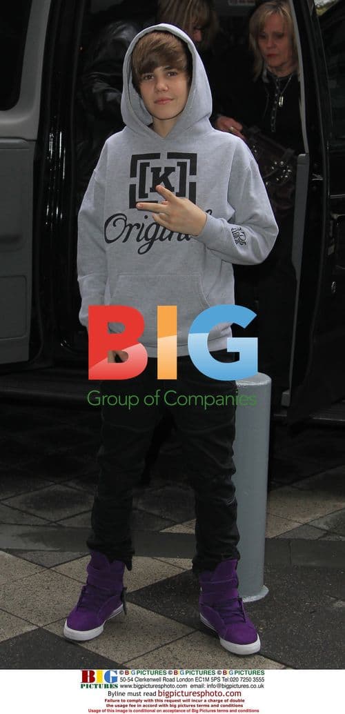 Justin Bieber Exits BET in NYC