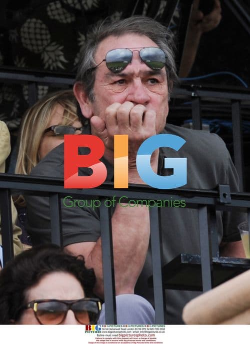 Tommy Lee Jones at Piaget Gold Cup