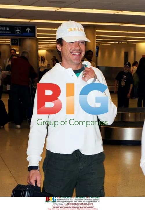 Robert Downey Jr. at Miami Airport