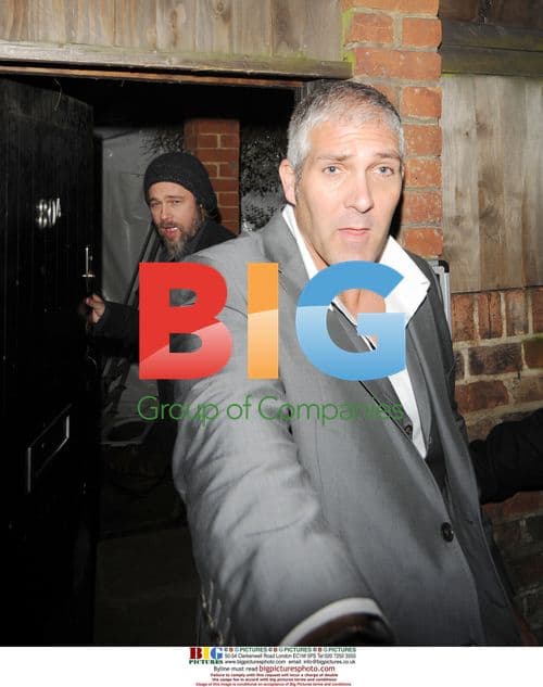 Brad Pitt at Kick Ass afterparty