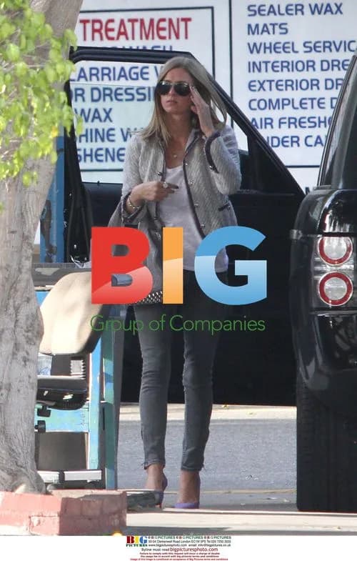 Nicky Hilton Washing Car in LA