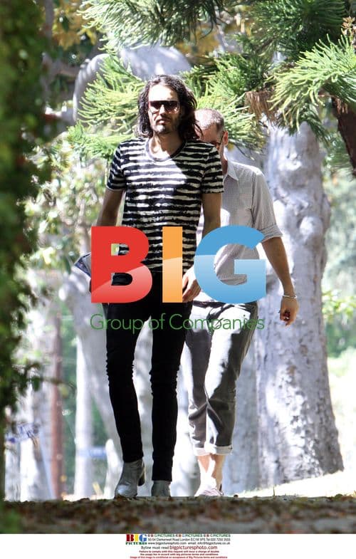 Russell Brand and Katy Perry in LA