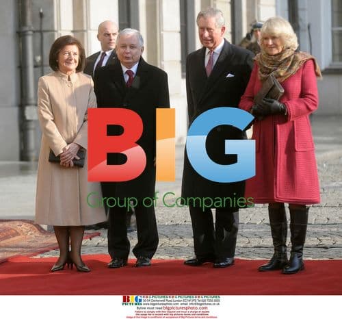 Prince Charles and Camilla in Warsaw