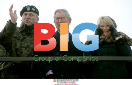 Prince Charles and Camilla in Warsaw