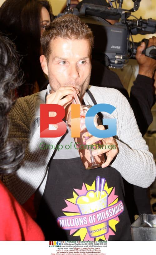 Louis van Amstel at Millions of Milkshakes party