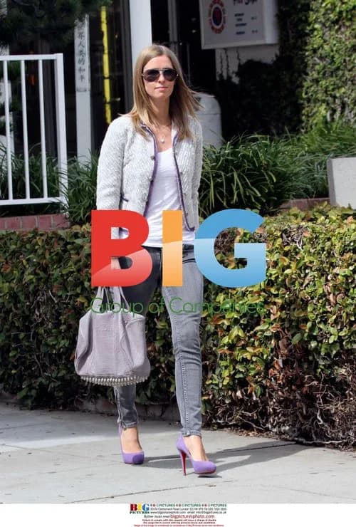 Nicky Hilton Coordinates Colorful Outfit in Santa Monica