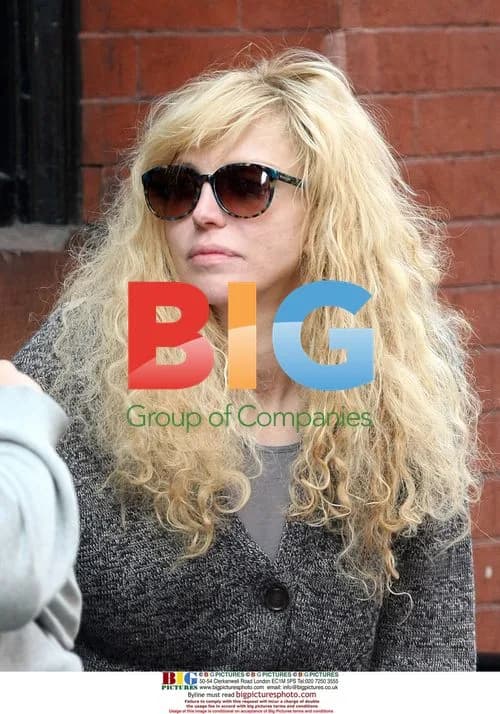 Courtney Love Smoking with Friend in NYC